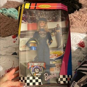Barbie 50th Anniversary NASCAR Doll